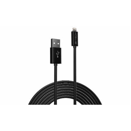 Bytech Bytech BYMPCA107BK 10 ft. Micro USB Cable; Black BYMPCA107BK